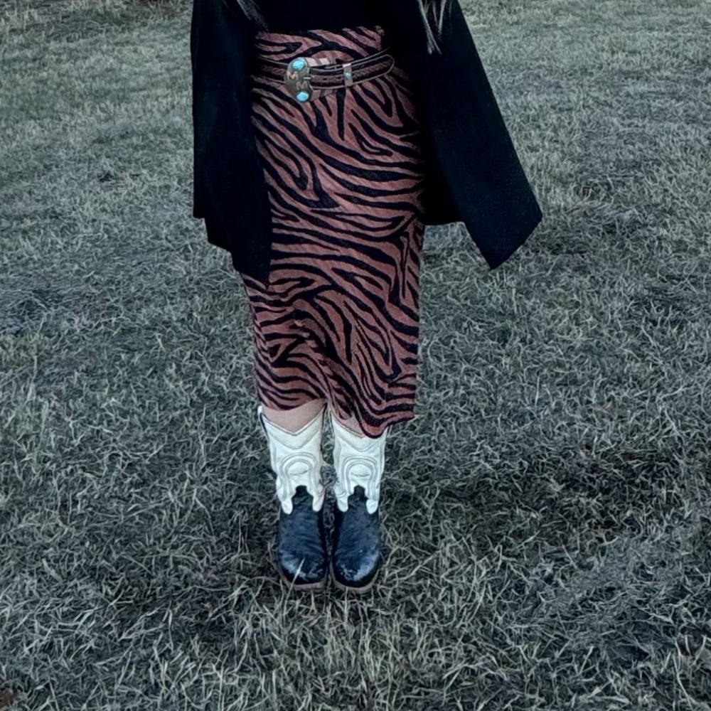 Zebra Skirt
